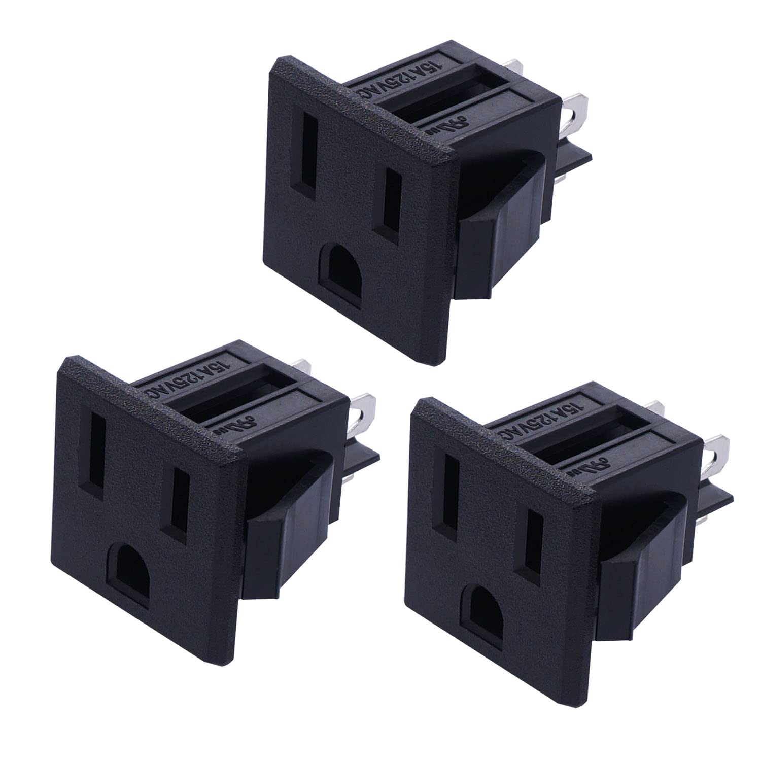 Illustrative example of 3 pin electrical plug from Google Search