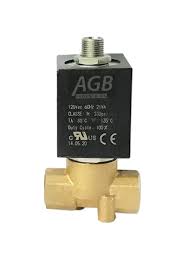 3-Way Normally Closed Solenoid Valves | Solenoid Valves - AGB Ind - three way solenoid valve