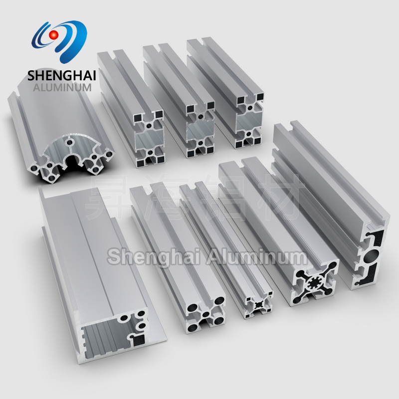 Illustrative example of aluminium extrusion profiles from Google Search