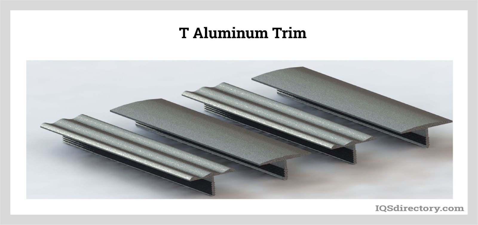 Illustrative example of aluminum trim from Google Search