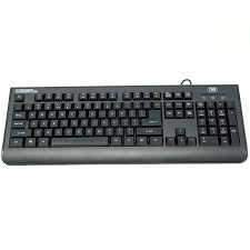 TVS ELECTRONICS Champ Heavy Duty Membrane Wired Keyboard | Array of 104 ... - membrane keys