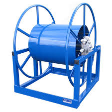 Cable Storage Reels (Crank or Motorized Driven Rewind) - American Reels - cable reels