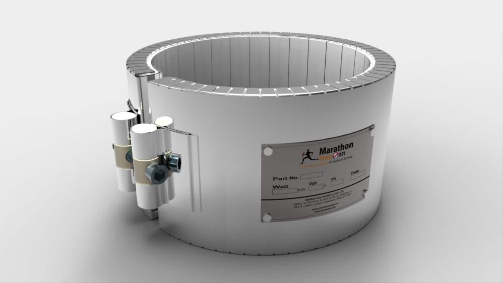 Illustrative example of band heater from Google Search