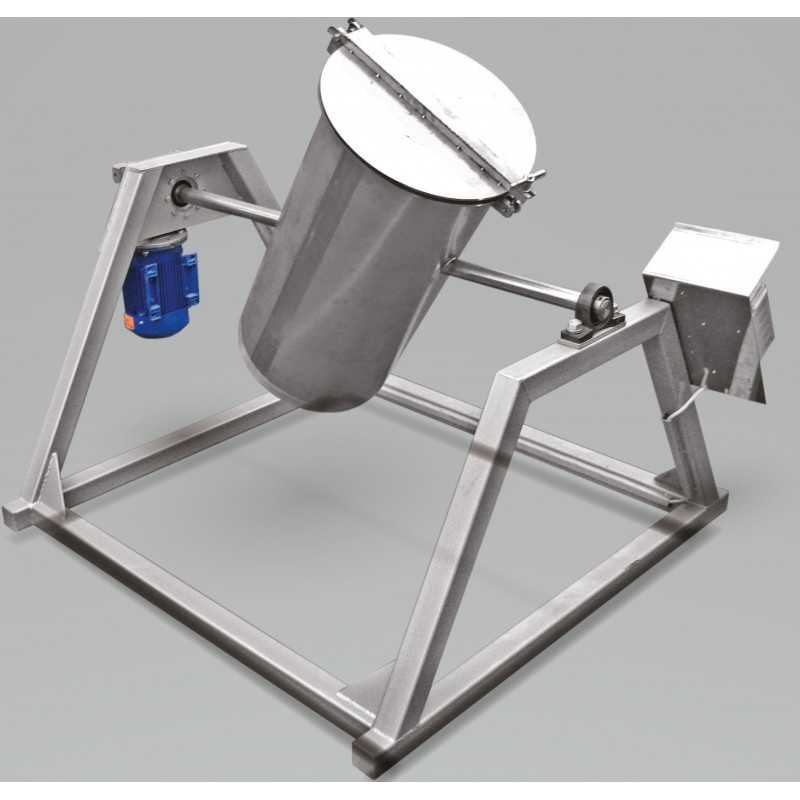 Illustrative example of barrel mixer from Google Search