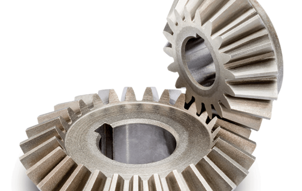 Illustrative example of beveled gear from Google Search