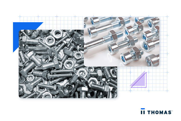 Illustrative example of bolts manufacturers from Google Search