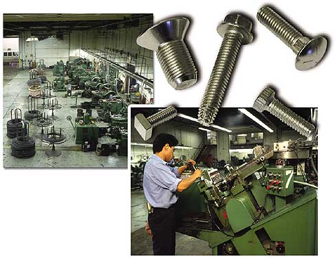 Illustrative example of bolts manufacturers from Google Search