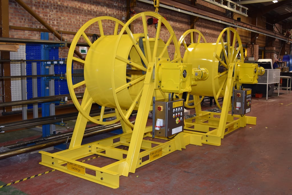 Illustrative example of cable reels from Google Search