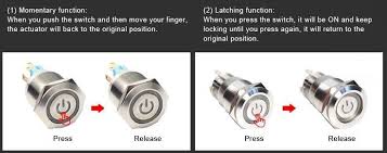Latching Switch Vs Momentary Switch: Key Differences - push button electrical switch