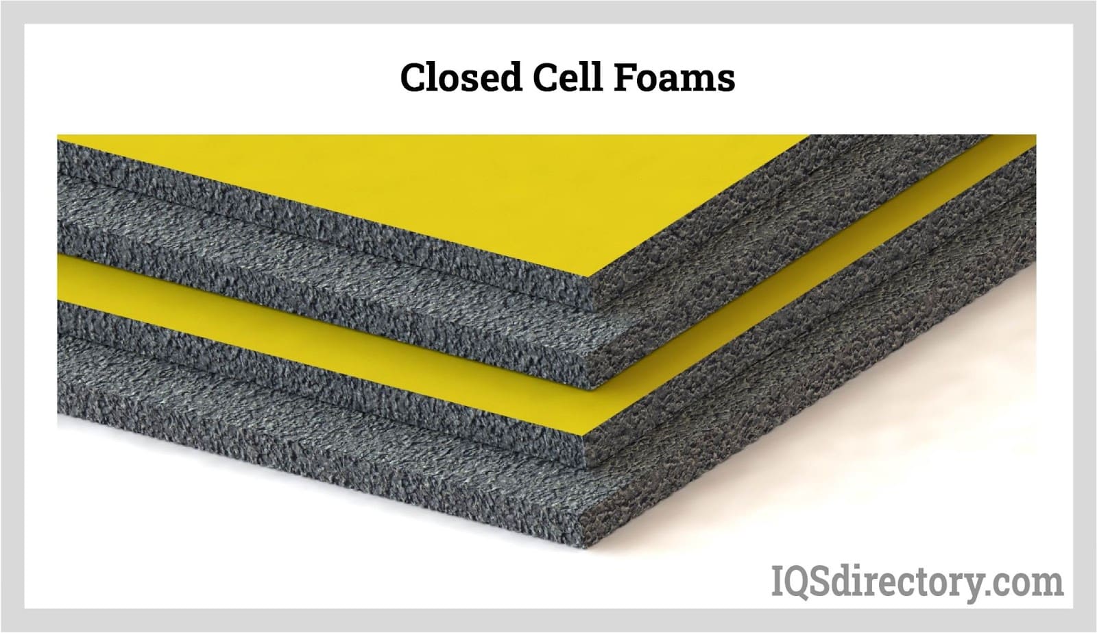 Illustrative example of closed cell foam from Google Search