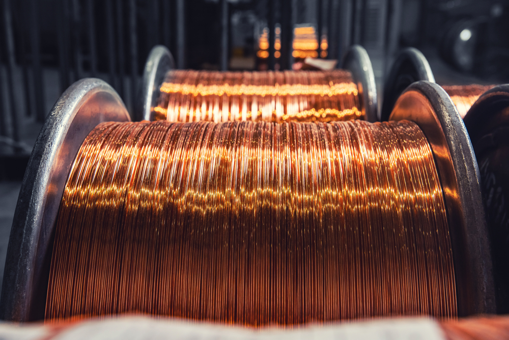 Illustrative example of copper material from Google Search