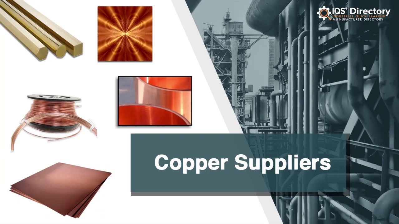 Illustrative example of copper suppliers from Google Search