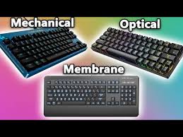 Guide to keyboards: Mechanical, Mebrane and Optical - Dignited - membrane keys