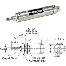 Cylinder Central Catalogs | Parker Hannifin - pneumatic cylinder parts