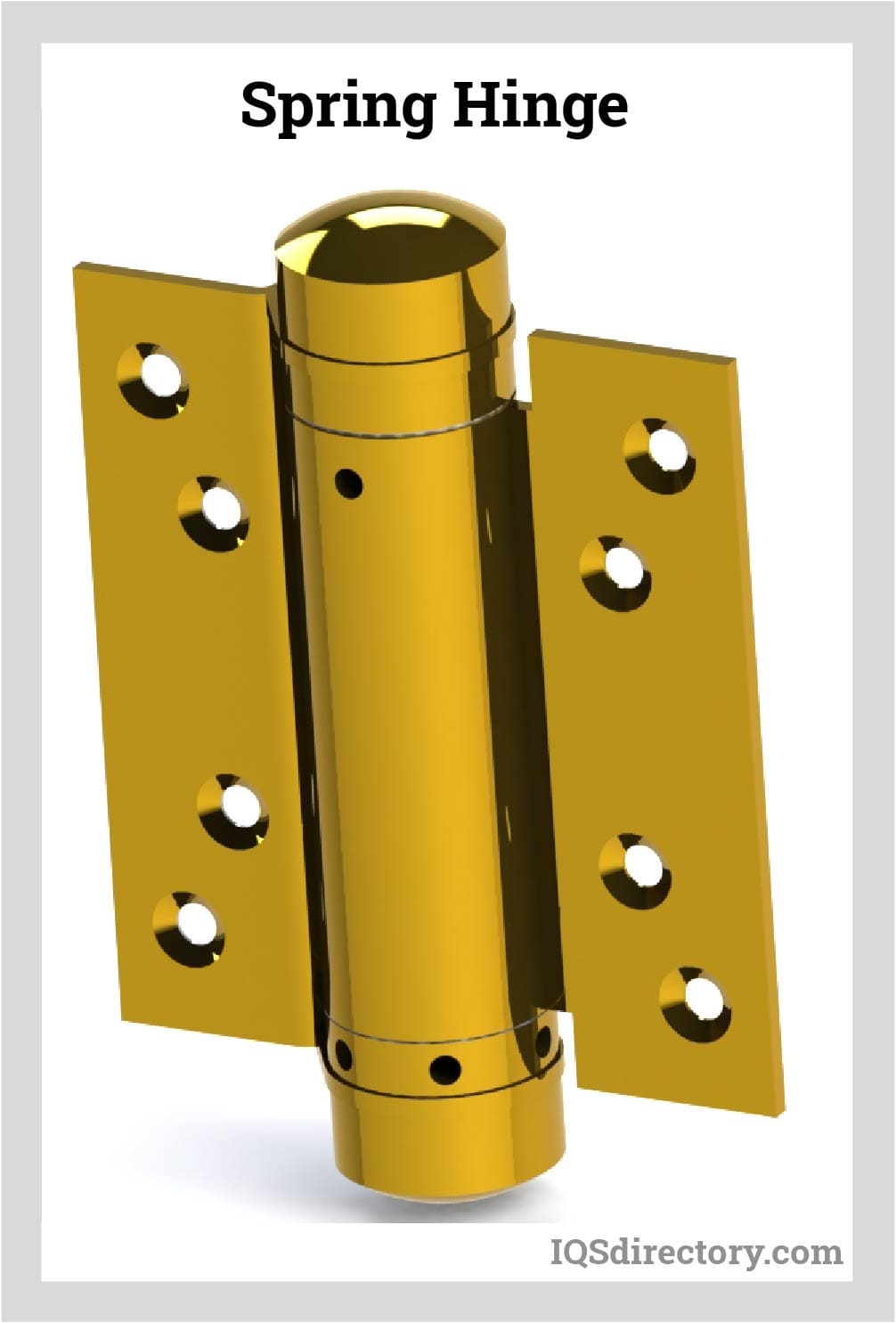 Illustrative example of door spring hinge from Google Search
