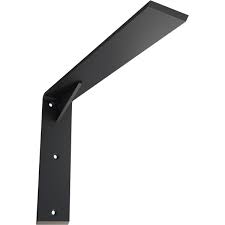 Metal Brackets - Countertop & Shelf Supports | Ekena Millwork - bracket metal