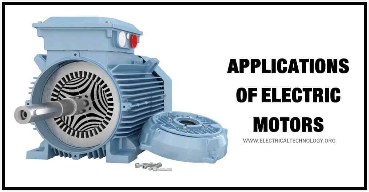 Illustrative example of electric motor from Google Search