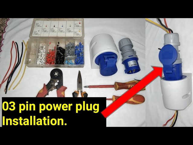Illustrative example of electrical plug from Google Search
