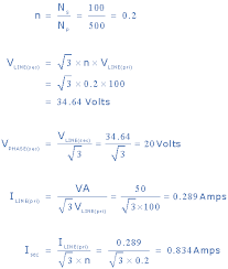 Explained: Three Phase Transformers and Calculations - 3 phase transformer