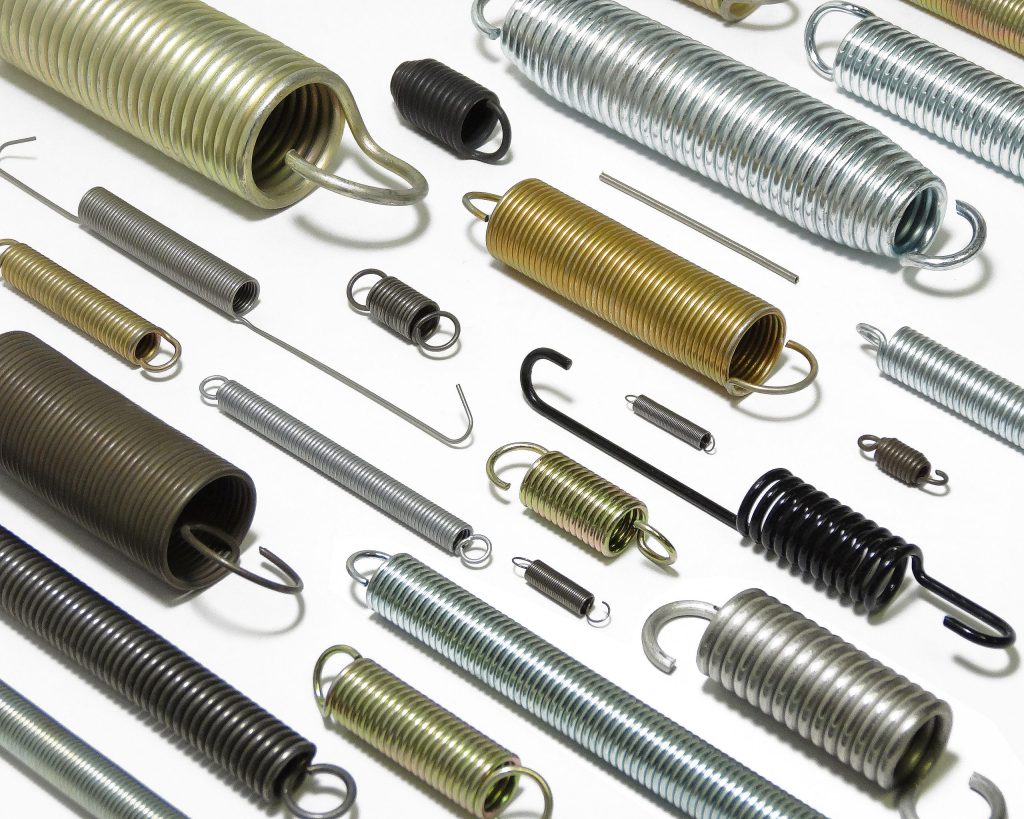 Illustrative example of extension spring manufacturers from Google Search