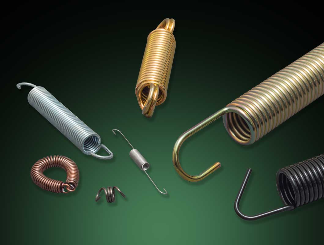 Illustrative example of extension spring manufacturers from Google Search