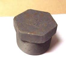 2 in. Threaded 6000# Domestic Hex Forged Steel Plug - 2 plug