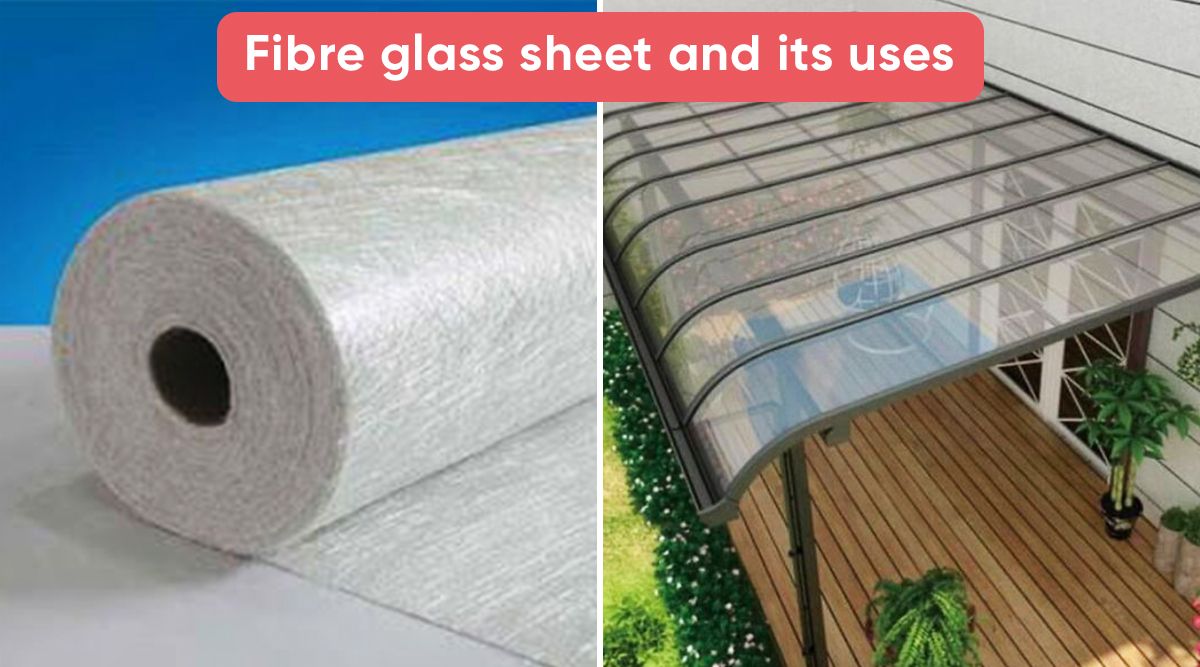 Illustrative example of fiber glass sheet from Google Search