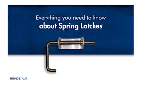 What Is a Spring Latch? Uses, Components, and Benefits - Fittings Plus - spring door latch