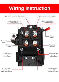 Compressor Pressure Switch Adjustment - air pressure switch