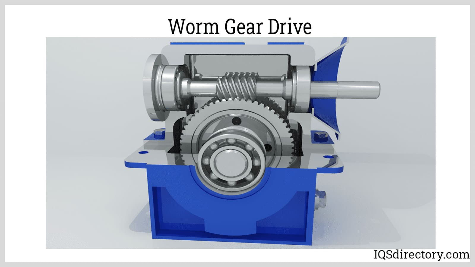 Illustrative example of gear drive from Google Search