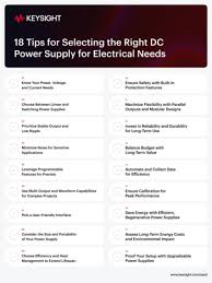 DC Power Supplies Selection Guide: Types, Features, Applications ... - dc power source