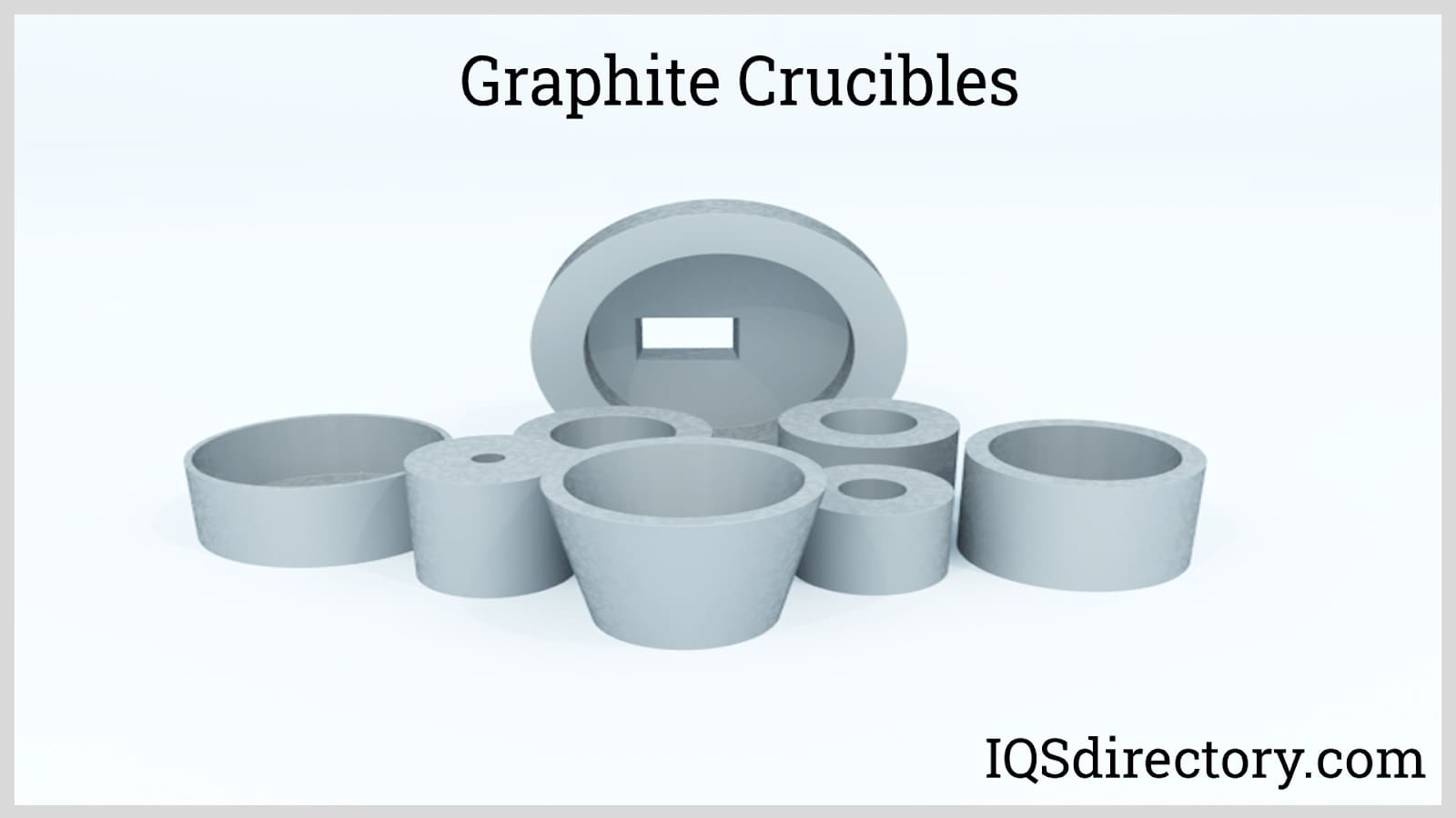 Illustrative example of graphite crucibles from Google Search