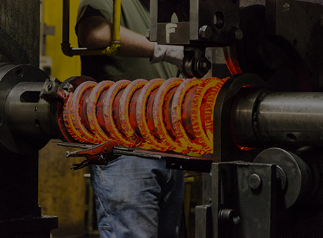 Illustrative example of helical coil spring from Google Search