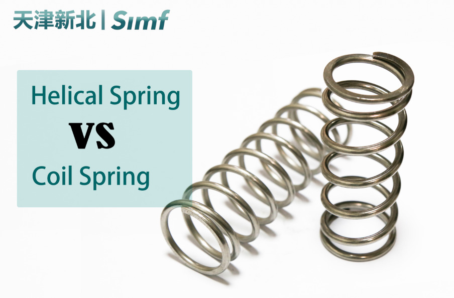 Illustrative example of helical coil spring from Google Search