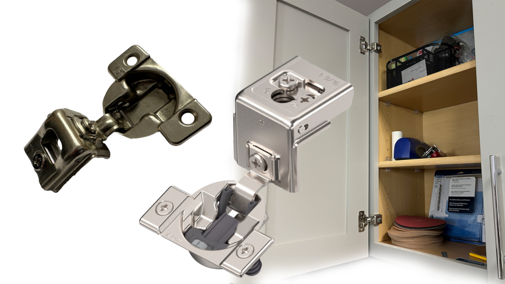 Illustrative example of hidden cabinet hinge types from Google Search