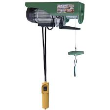 440 lb. Electric Cable Hoist with Wired Control Switch - The Home Depot - electric hoist