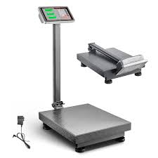 Computing Digital Platform Scale 660 lbs. Load Stainless Steel Digital ... - platform scale