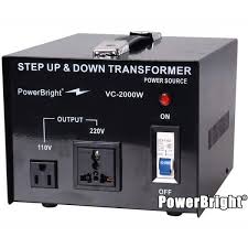 2000-Watts Step Up/Down Converter 110/120-Volt - The Home Depot - plug in transformer
