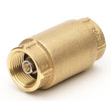 3/4 in. FIP x 3/4 in. FIP Lead Free Brass Spring Check Valve - spring check valve