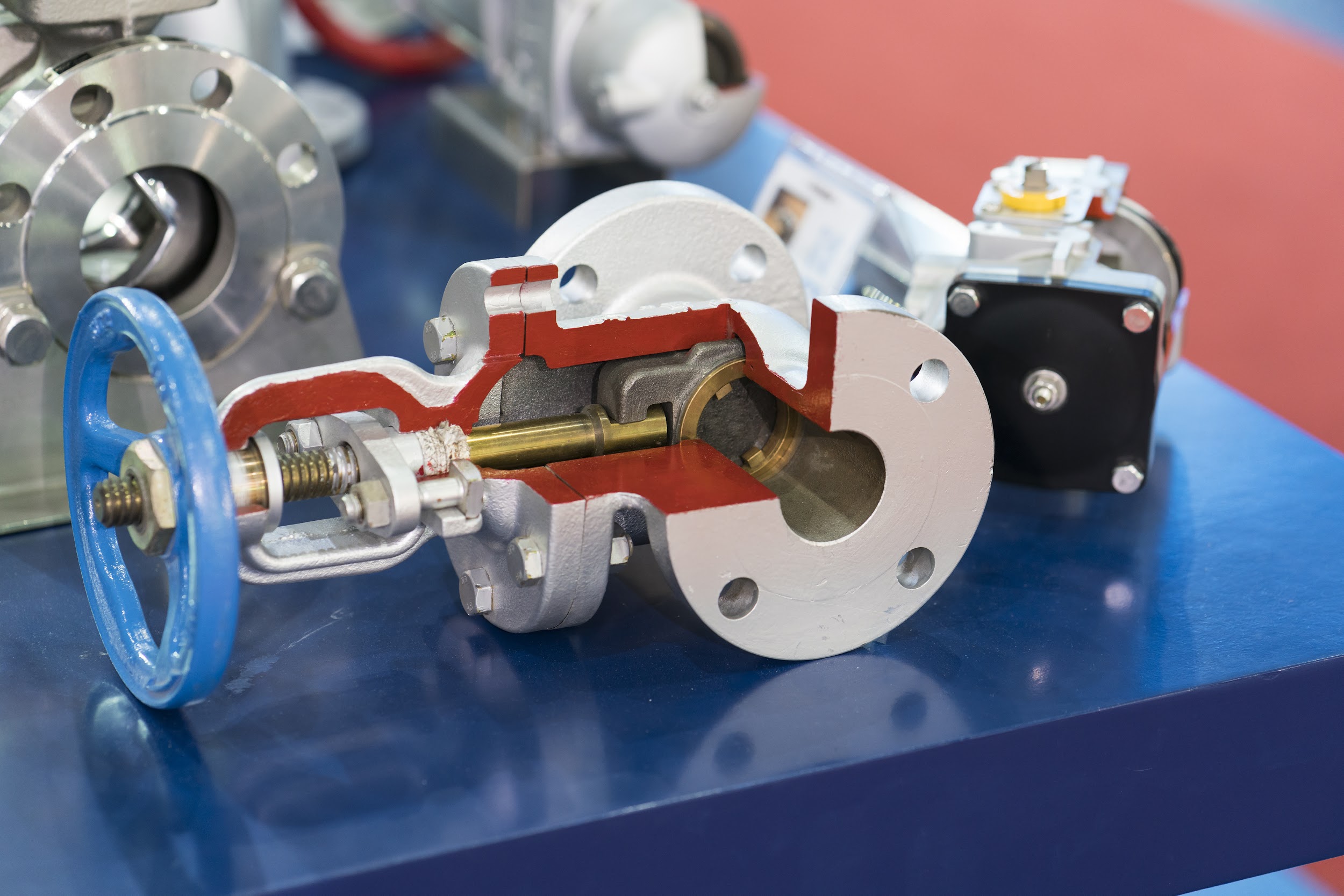 Illustrative example of hydraulic valve from Google Search