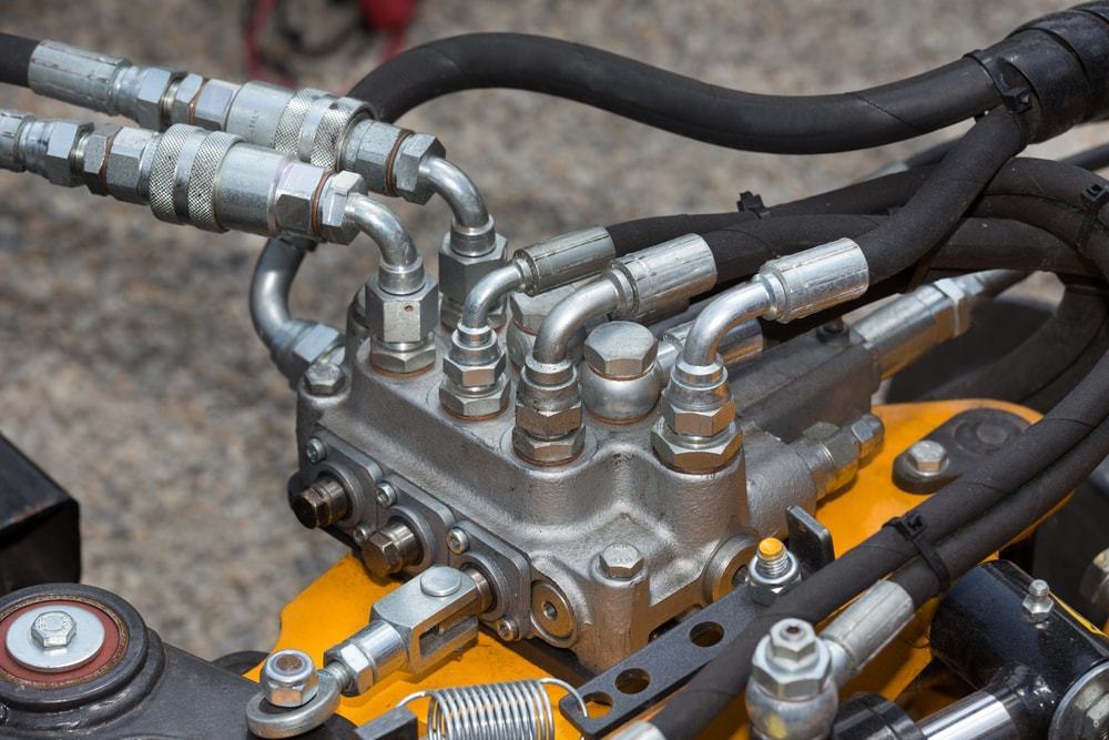 Illustrative example of hydraulic valve from Google Search