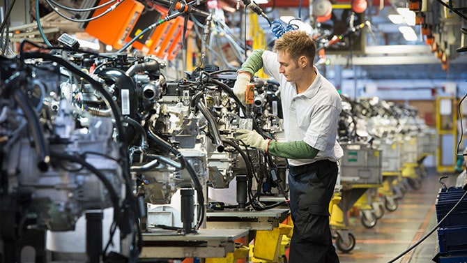 Illustrative example of industrial manufacturer from Google Search