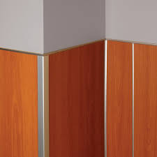 Faux Metal - Aluminum & Stainless Steel Rigid Wall Trim - Inpro - aluminum trim