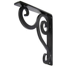 Designer Metal Shelf Brackets | Iron Shelf Brackets - Iron Supports - bracket metal