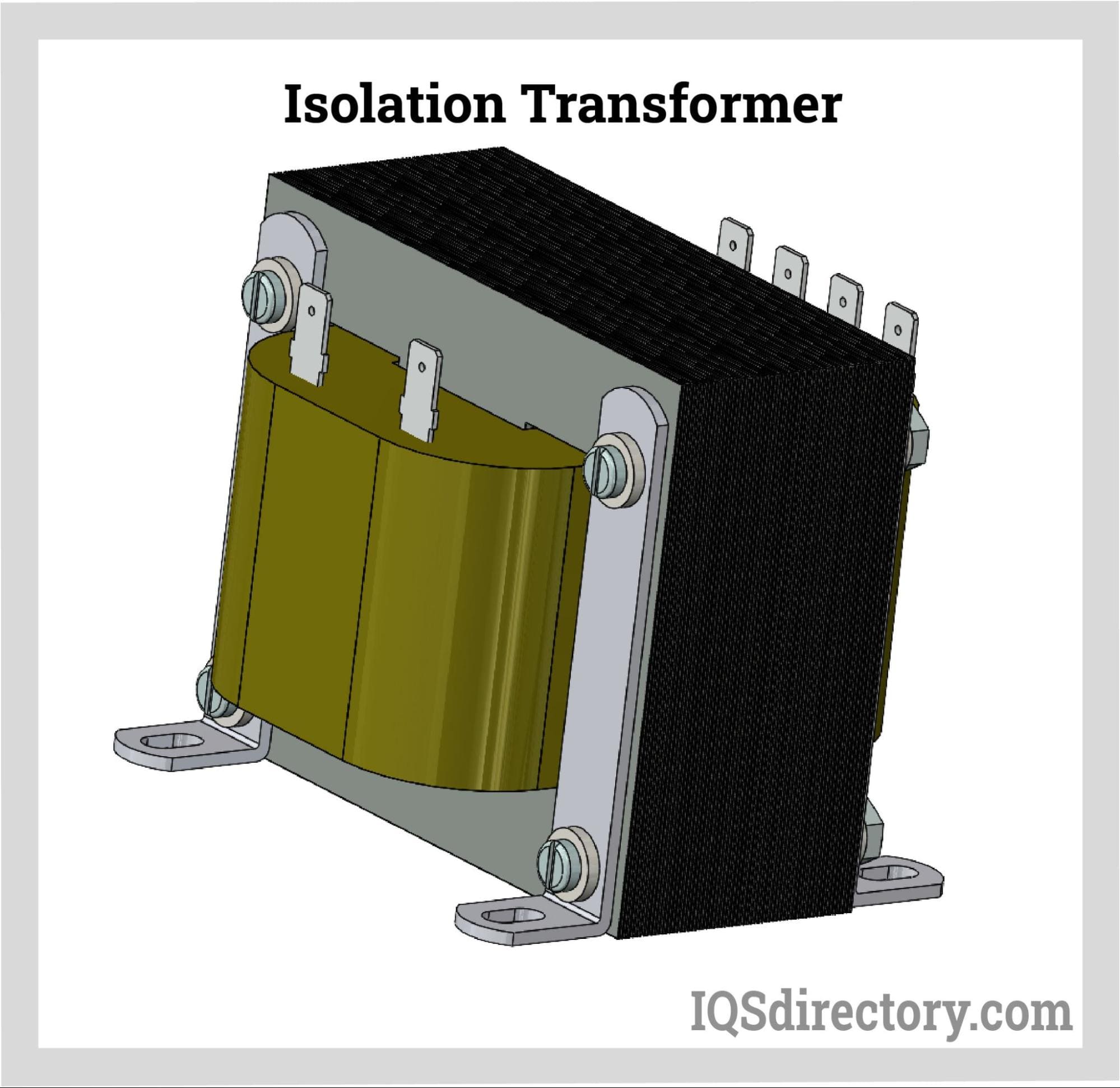 Illustrative example of iso transformer from Google Search