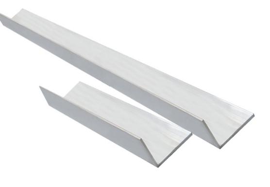 Illustrative example of l channel aluminum from Google Search