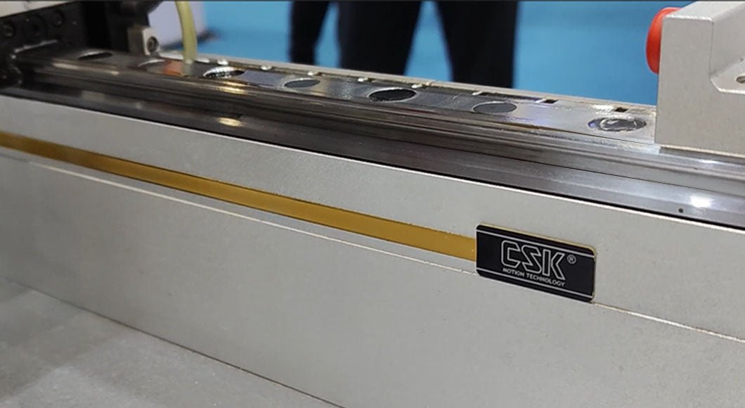 Illustrative example of linear guide rail from Google Search