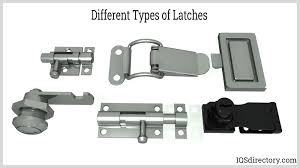 8 Types of Latches + Working Principle & Applications - latch mechanism