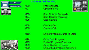 M Codes - Machinekit - m codes list