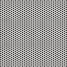 Round - Perforated - Polypropylene - 1P183116 | McNICHOLS® - perforated plastic
